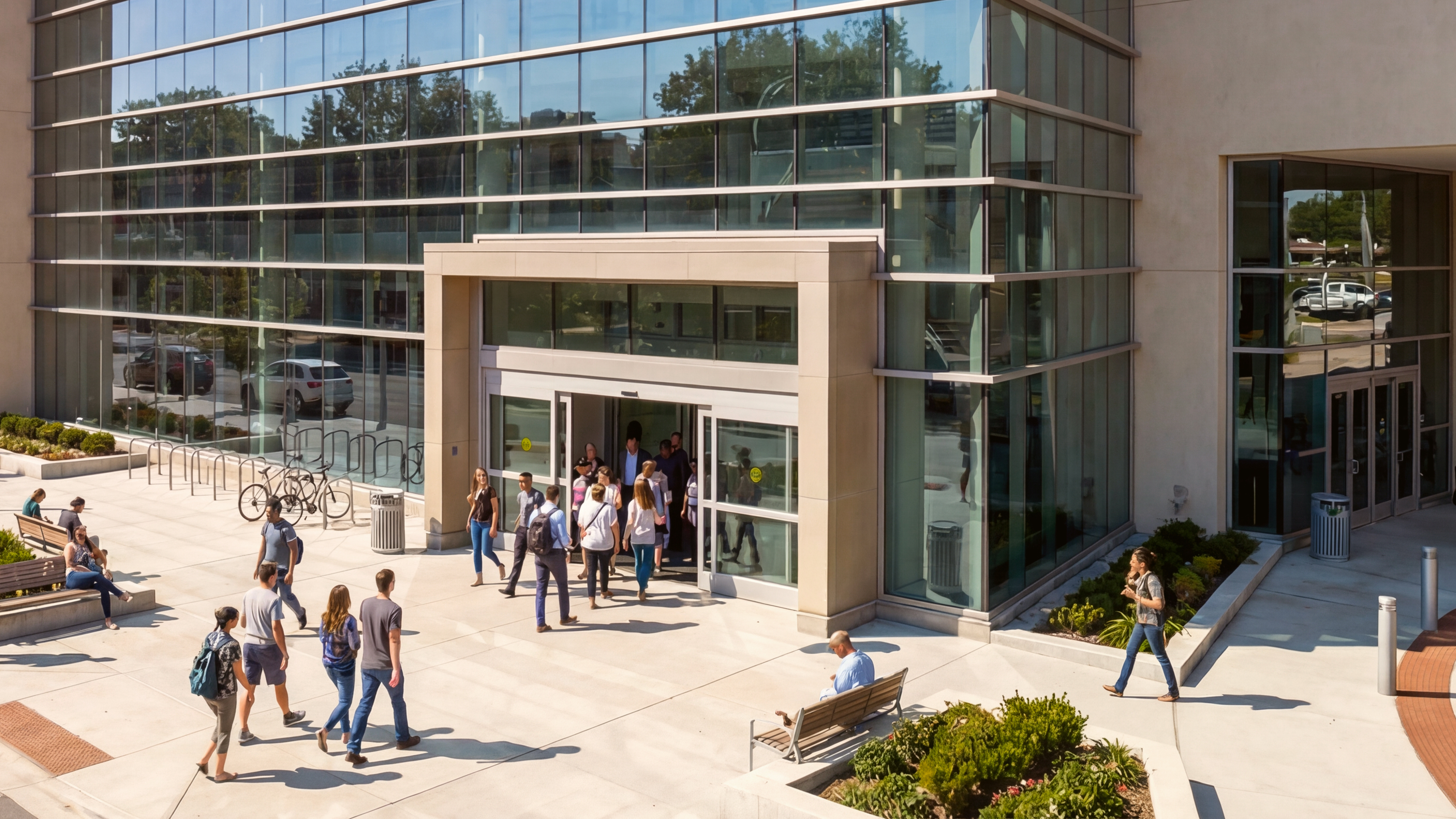 Atlantic Center - Exterior Day