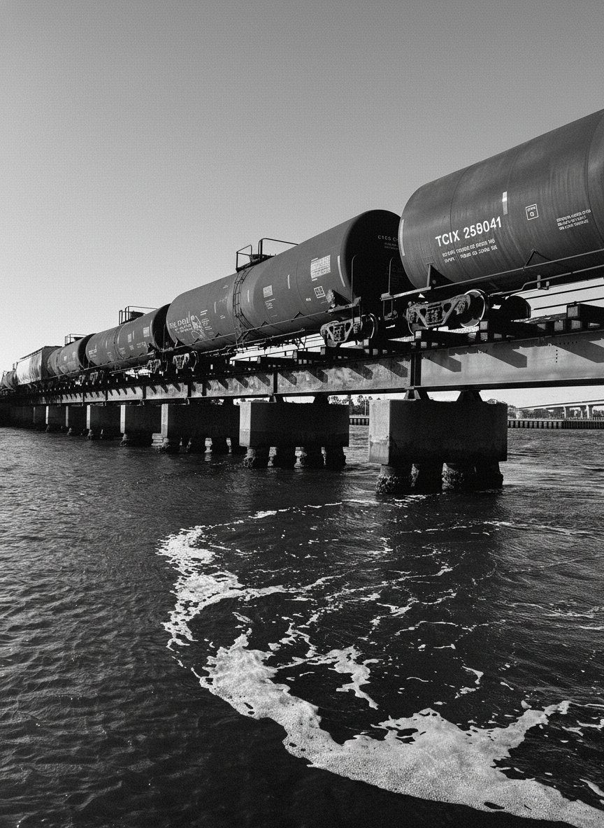 Rail Bridge Crossing